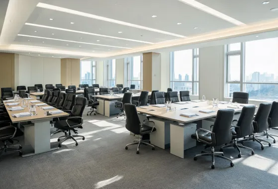 Government office with executive and task seating